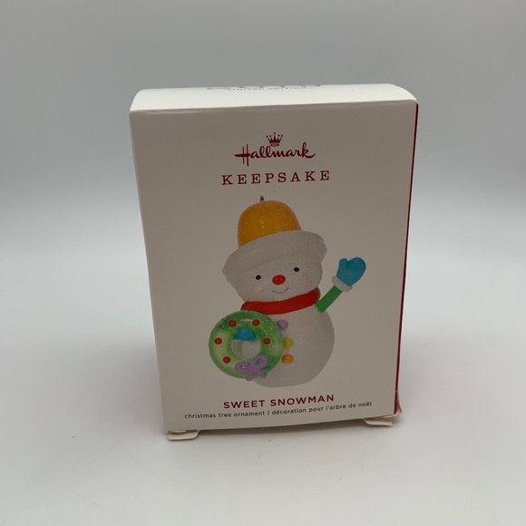 Hallmark Keepsake Sweet Snowman 2019 Limited Edition Christmas Ornament - Picture 12 of 16